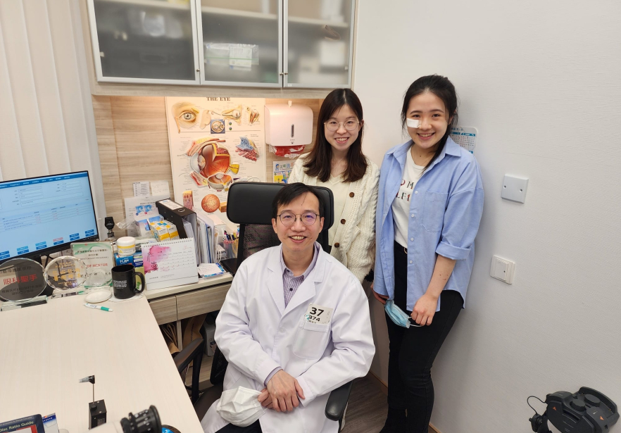 Dr. Henry Lau, Ivah Hui &amp; Carolyn Wong CU24